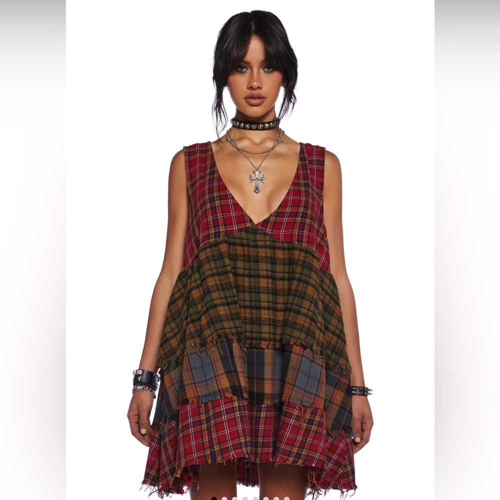 Dolls Kill GET OVER IT BABYDOLL DRESS